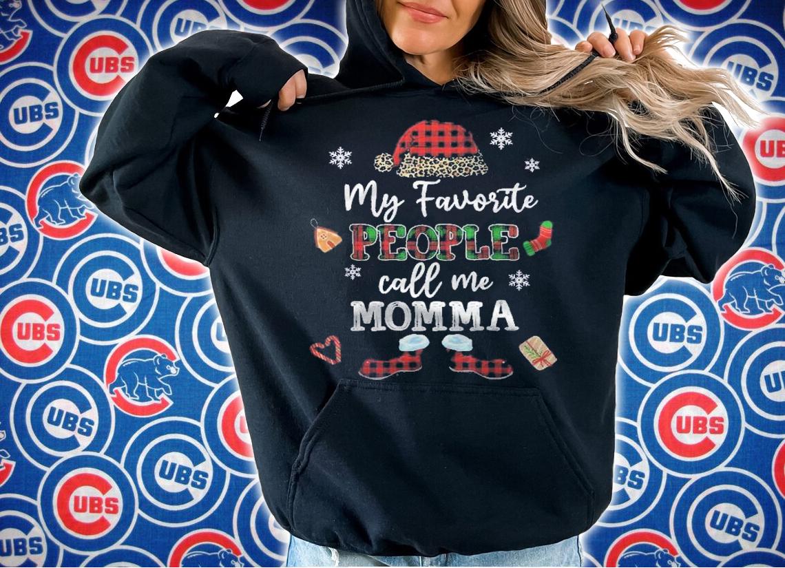 Mb My Favorite People Call Me Momma Thanksgiving Christmas Shirt t-shirt hoodie