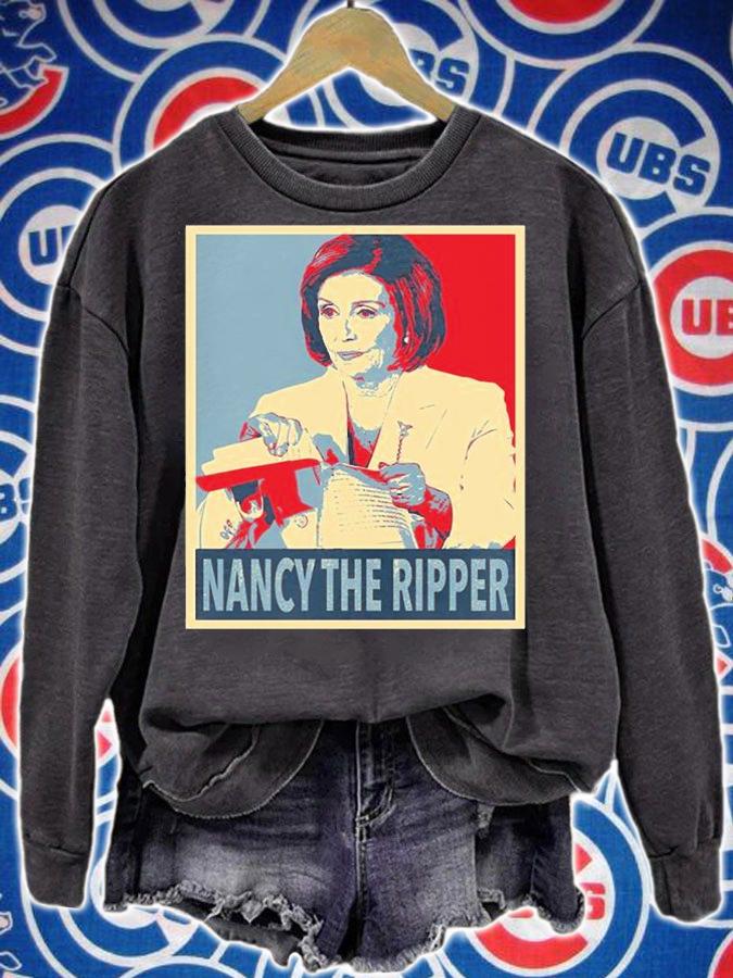 Nancy Pelosi Ripper Trump Speech Essential Poster Vintage T-Shirt t-shirt sweatshirt