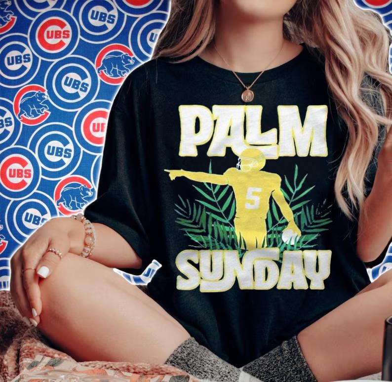 Palm Sunday football T-shirt t-shirt
