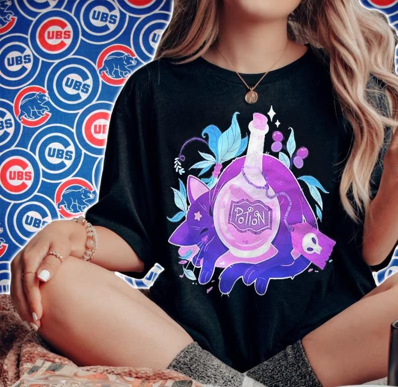 Potion Cat Classic Pet Lover Shirt t-shirt woman shirt