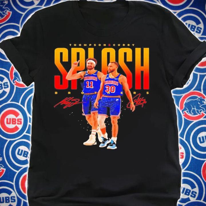 Steph Curry Klay Thompson Basketball Signatures Shirt t-shirt