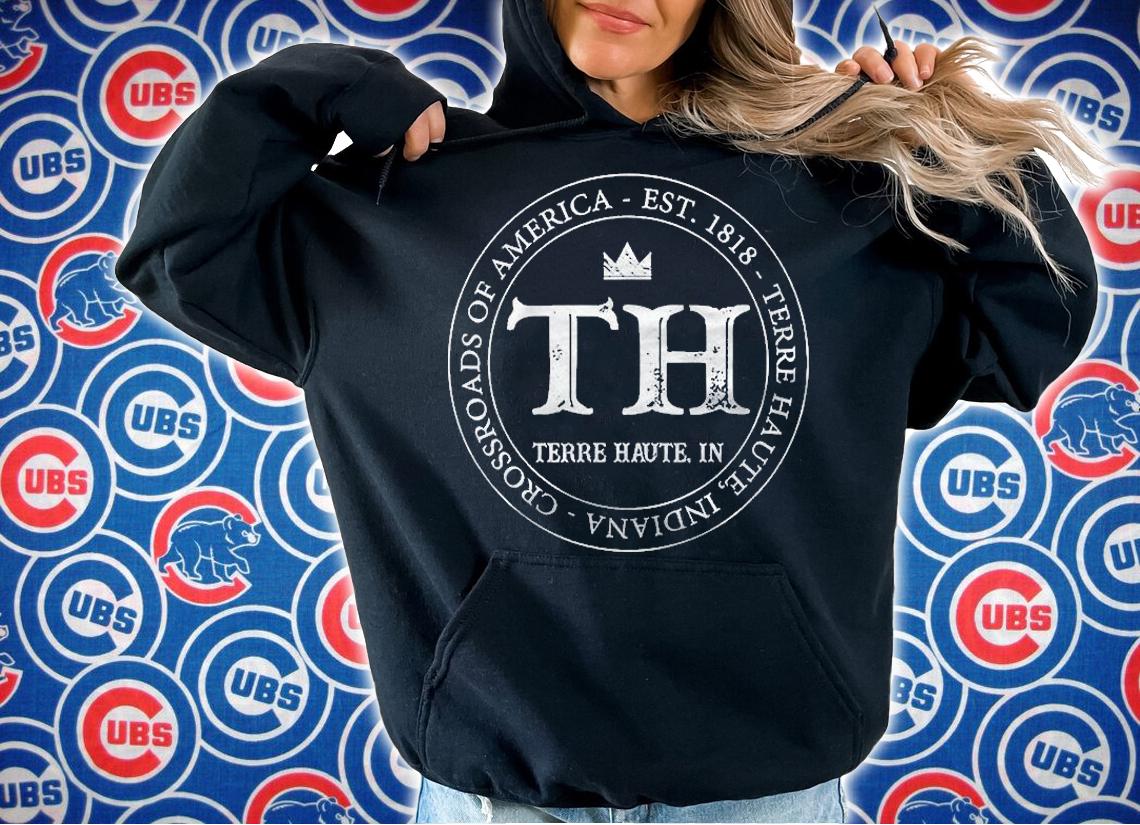 Terre Haute In Indiana Logo Patch Badge Shirt t-shirt hoodie