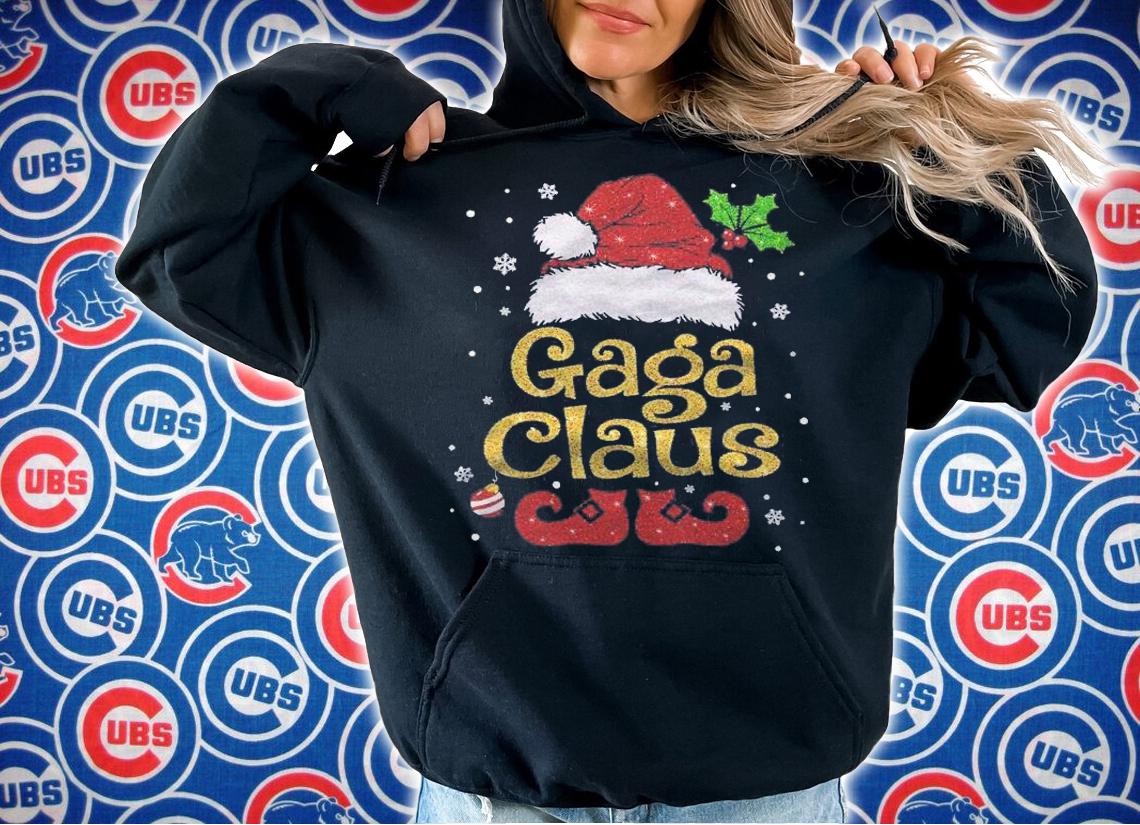 Gaga Claus Funny Santa Christmas Pajama Family Matching Shirt t-shirt hoodie
