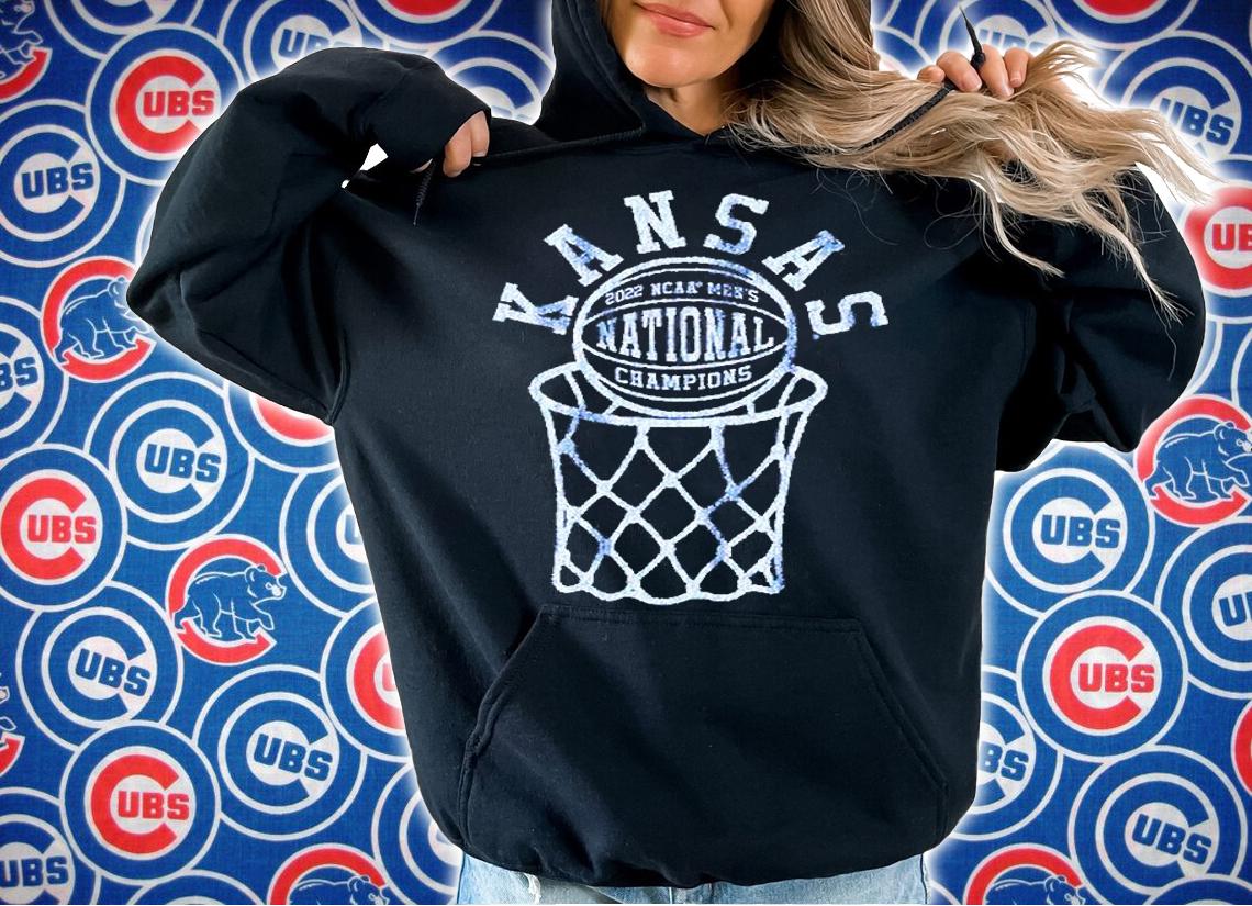 Kansas Jayhawks Original Retro Brand 2022 NCAA Men's Basketball National Champions T-Shirt t-shirt hoodie