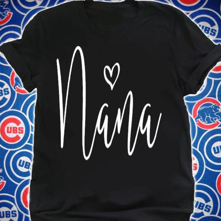 Nana For Grandma Women For Mothers Day Christmas Birthday Zip T-Shirt t-shirt shirt