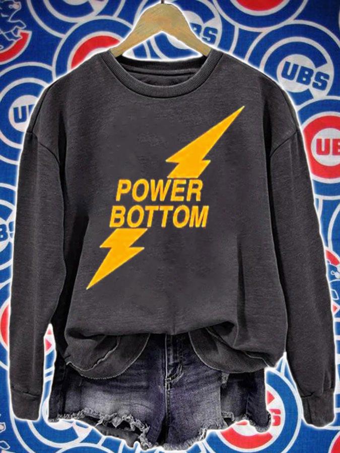 Power bottom shirt t-shirt
