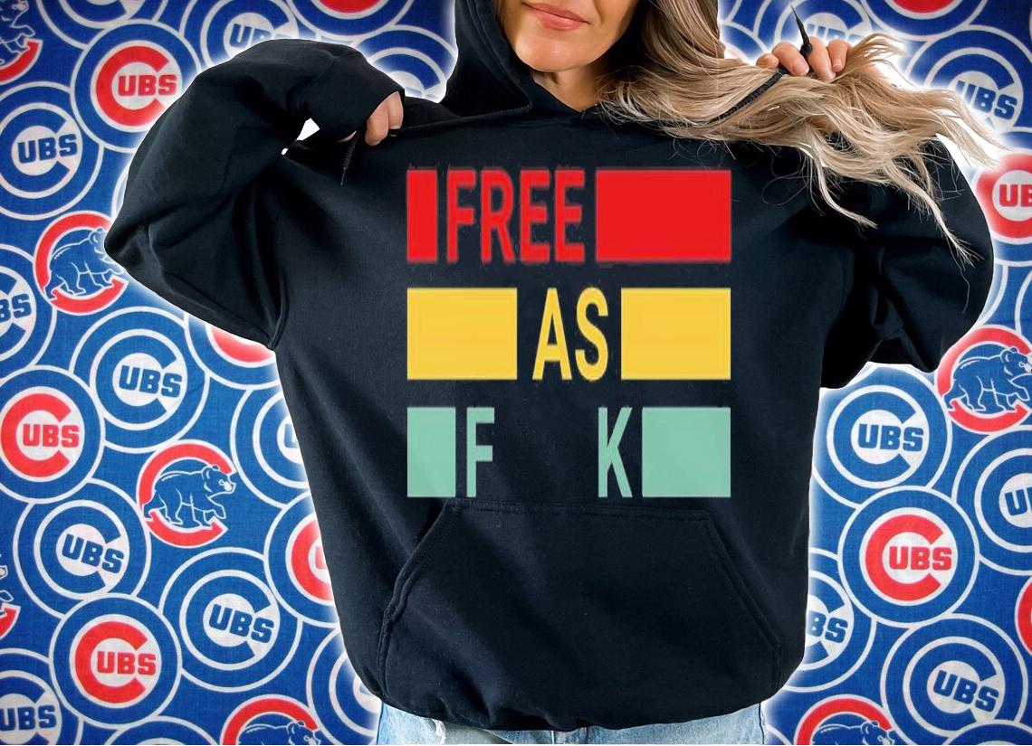 Retro Free As Fuck Tee Shirt, Kyle Rittenhouse Free As Fk T-Shirt t-shirt hoodie
