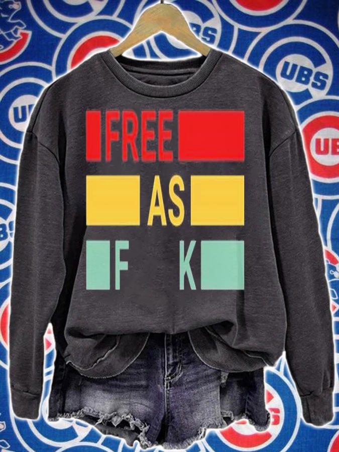 Retro Free As Fuck Tee Shirt, Kyle Rittenhouse Free As Fk T-Shirt t-shirt sweatshirt