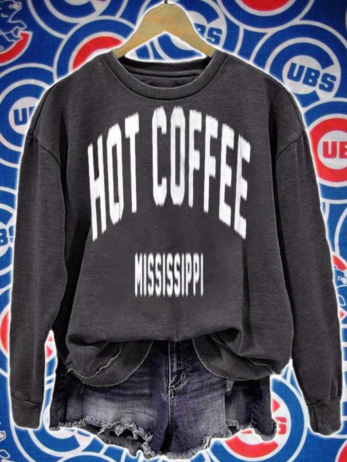 Vintage Varsity Hot Coffee Mississippi T-Shirt t-shirt