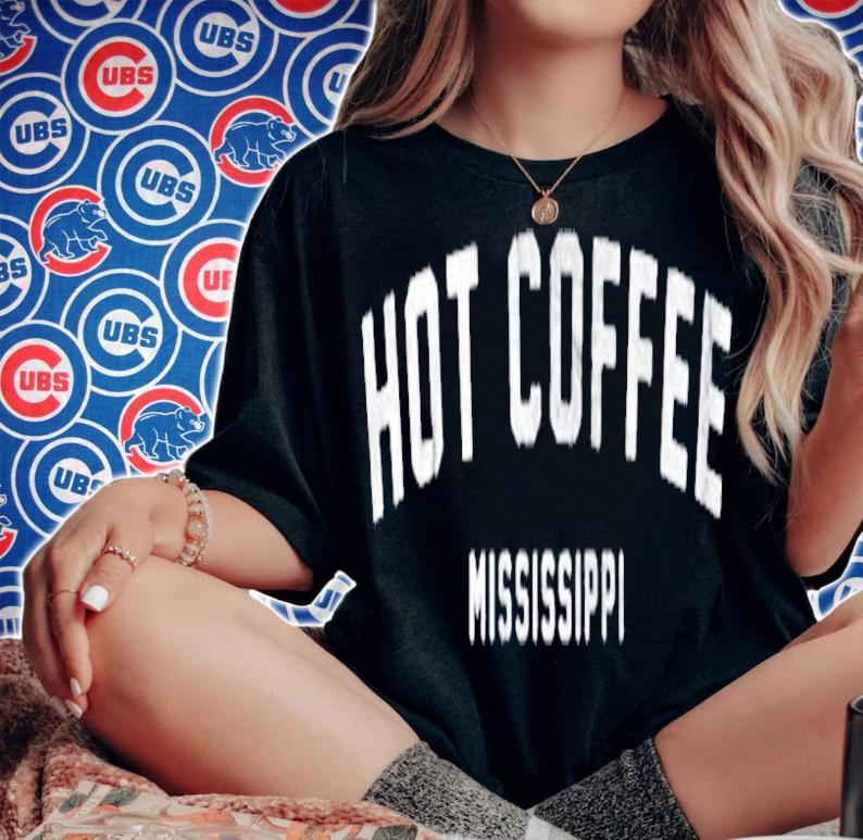 Vintage Varsity Hot Coffee Mississippi T-Shirt t-shirt