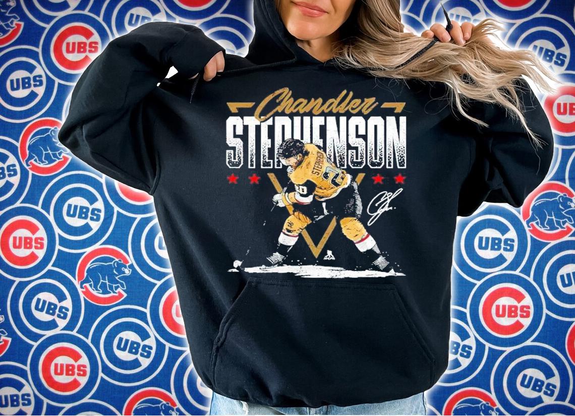 Chandler Stephenson Vegas Triangle Name Vegas Hockey Shirt t-shirt hoodie
