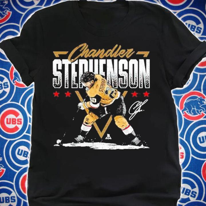 Chandler Stephenson Vegas Triangle Name Vegas Hockey Shirt t-shirt shirt