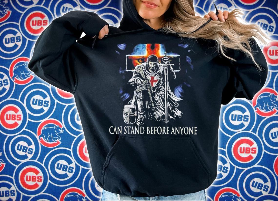 He Who Kneels Before God Can Stand Before Anyone Christian Cross Gift Shirt t-shirt hoodie
