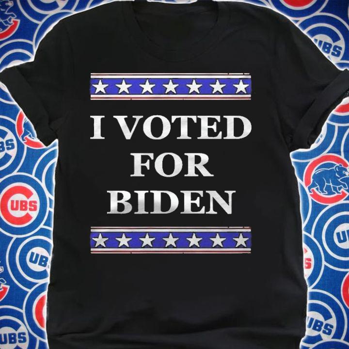 I Voted For Biden Pro Joe Biden Democrats Liberals Gifts T-shirt t-shirt shirt