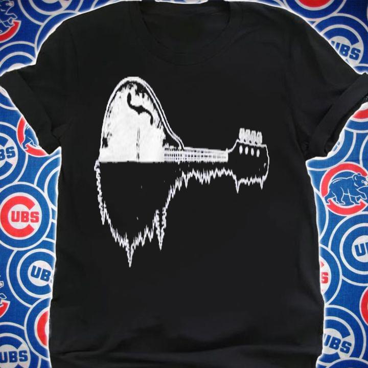 Mandolin & Trees Reflection 80S Retro Folk Music shirt t-shirt shirt