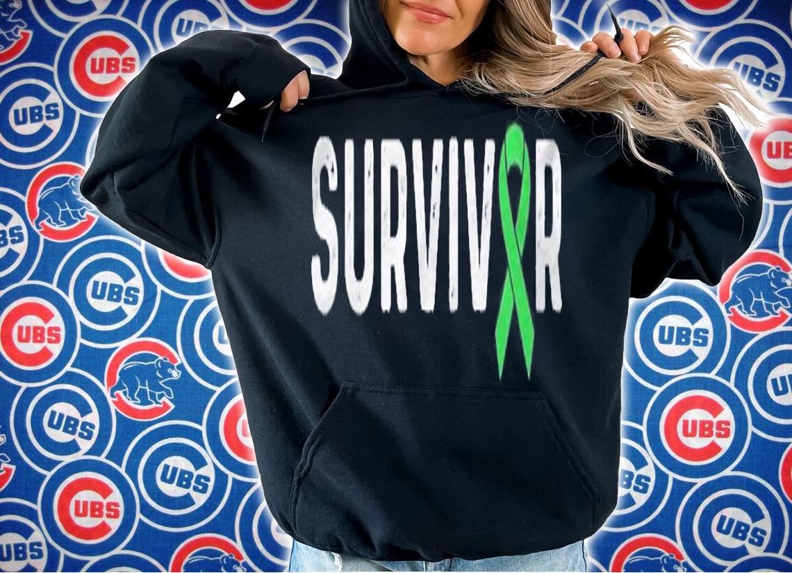Mental Health Awareness Products Green Ribbon Survivor Shirt t-shirt hoodie