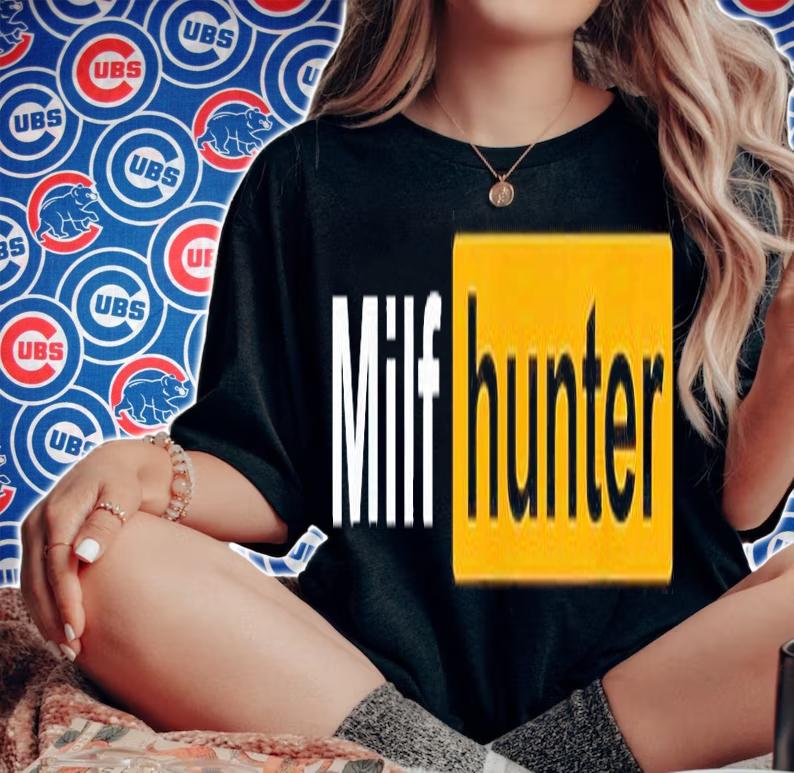 Milf Hunter Pornhug Logo T-Shirt t-shirt woman shirt