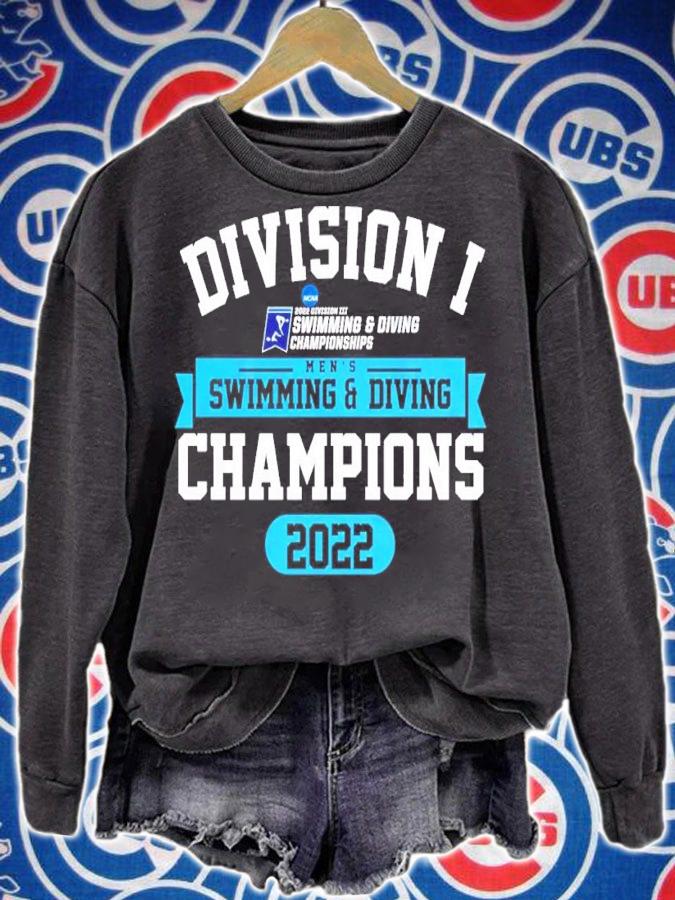 NCAA Division I Men's Swimming And Diving Champions 2022 Shirt t-shirt sweatshirt