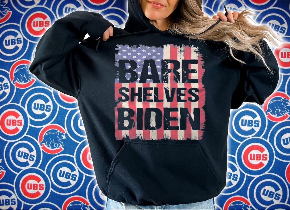 Official bare Shelves Biden USA Flag Retro Vintage T-Shirt t-shirt