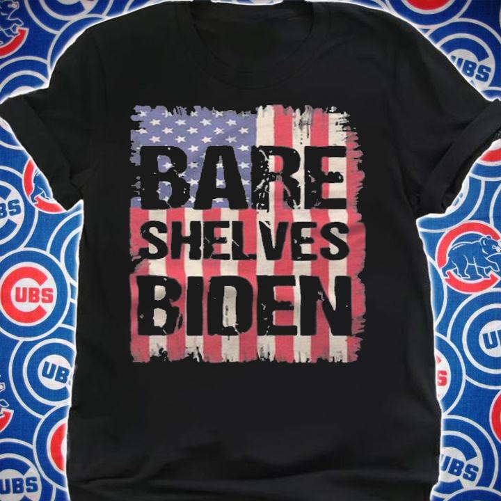 Official bare Shelves Biden USA Flag Retro Vintage T-Shirt t-shirt