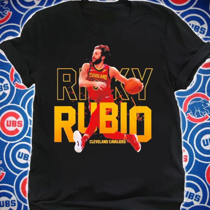 Ricky Rubio Cleveland Cavaliers signature shirt t-shirt shirt