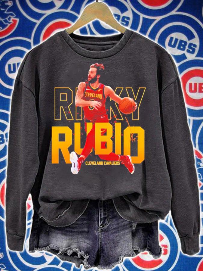Ricky Rubio Cleveland Cavaliers signature shirt t-shirt sweatshirt