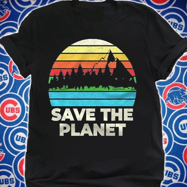Save Protect The Planet Retro Vintage Earth Day Shirt t-shirt shirt