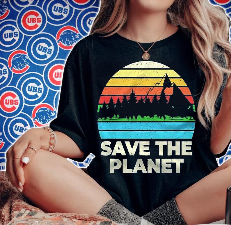 Save Protect The Planet Retro Vintage Earth Day Shirt t-shirt woman shirt