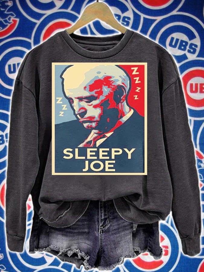 Sleepy Joe Biden Fun Political Speeches, Protests, Campaign T-Shirt t-shirt sweatshirt