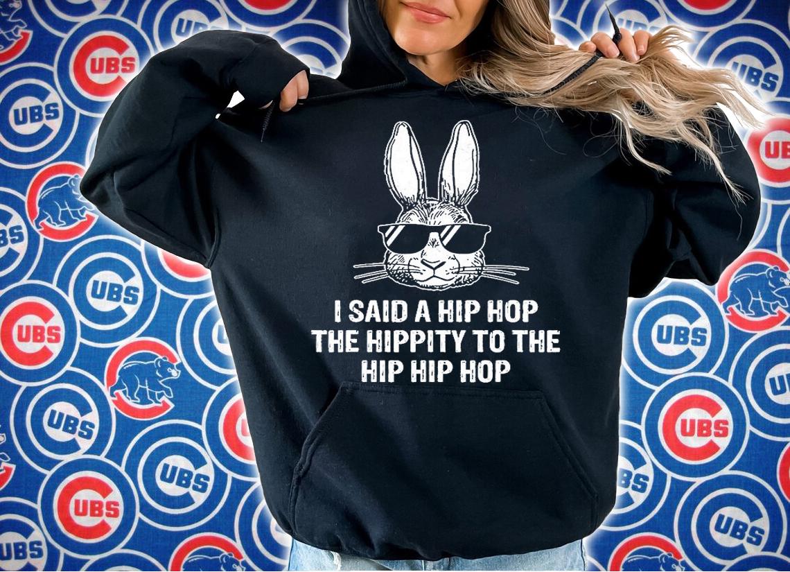 Sunglass Bunny Hip Hop Hippity Cool Bunny Face Easter T-Shirt t-shirt hoodie