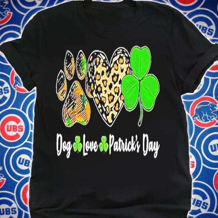 Dog Love Patricks Day 2022 T-Shirt t-shirt shirt