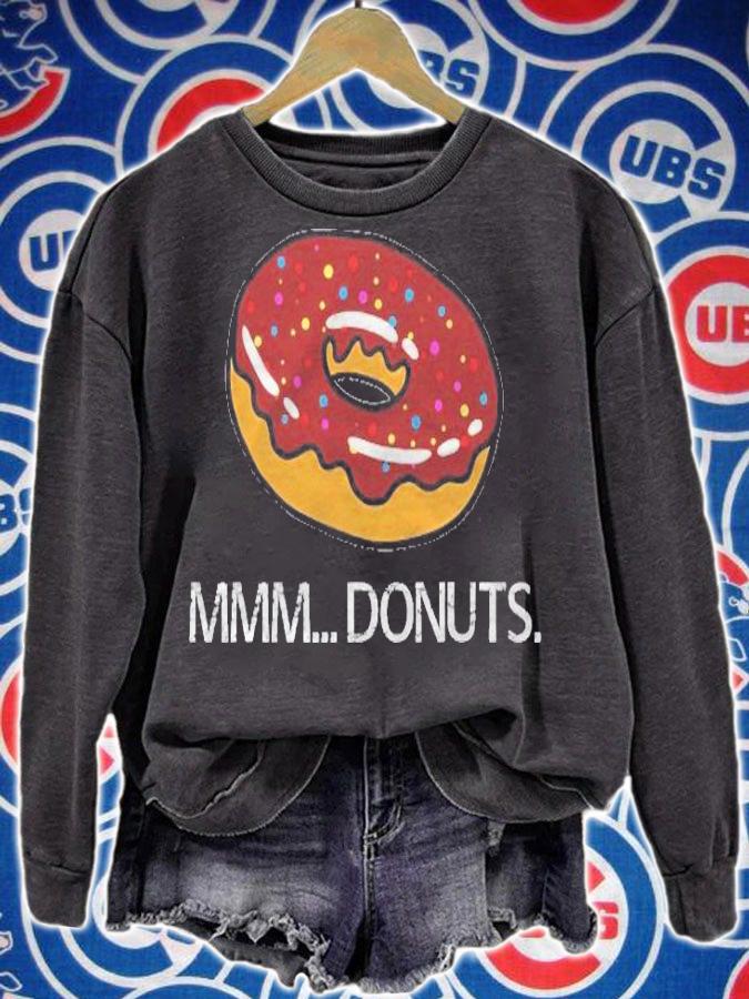 Mmm Donuts Doughnut Lovers Gift t-shirt sweatshirt