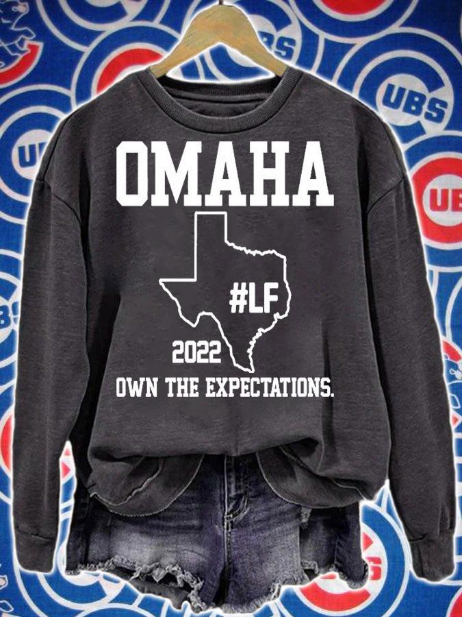 Omaha 2022 Own The Expectations T-Shirt t-shirt sweatshirt