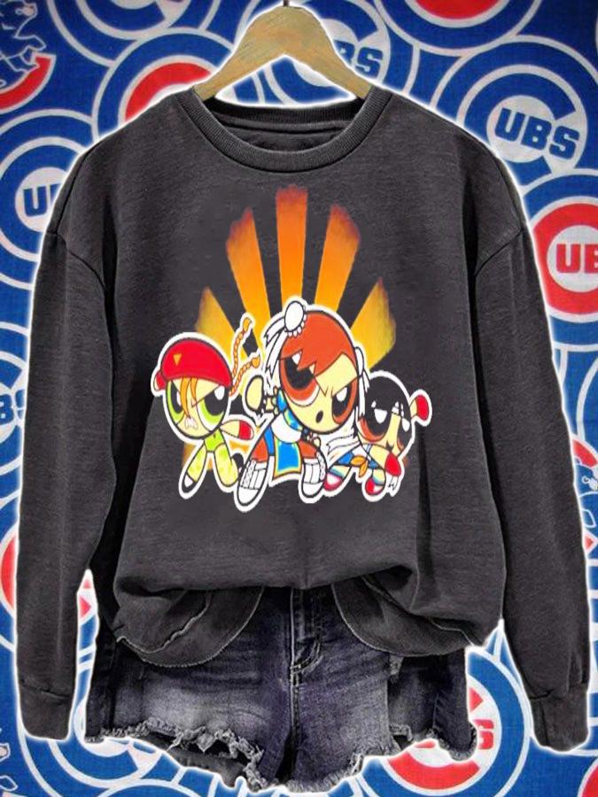 Powerpuff Fighters Shirt t-shirt sweatshirt