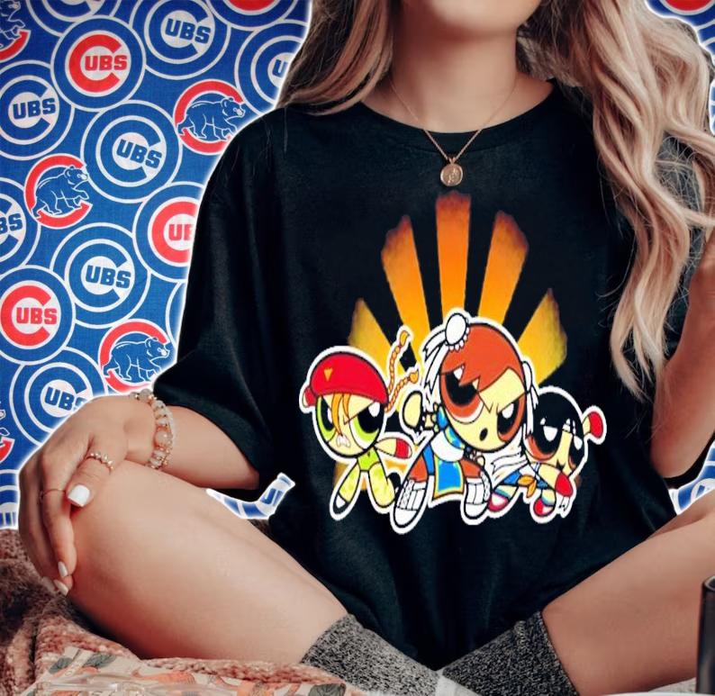 Powerpuff Fighters Shirt t-shirt woman shirt