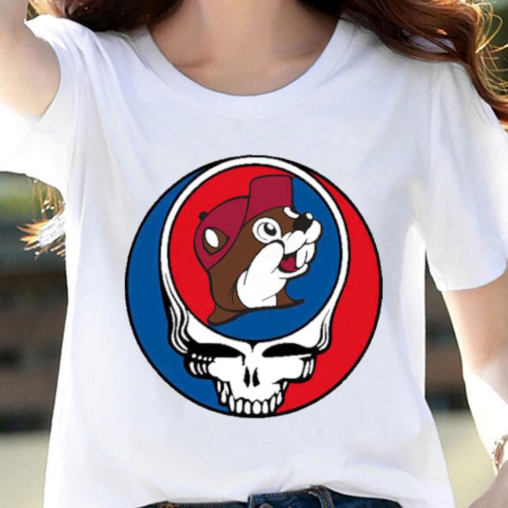Buc Ees Mashup Grateful Dead t-shirt woman shirt