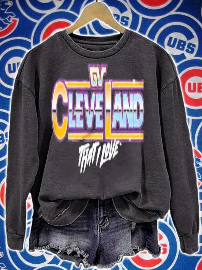 Cleveland That I Love Shirt t-shirt