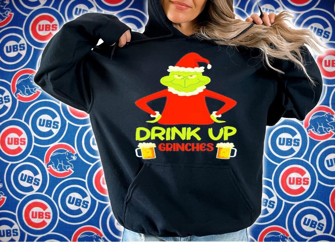Drink Up Grinches Christmas Shirt t-shirt hoodie