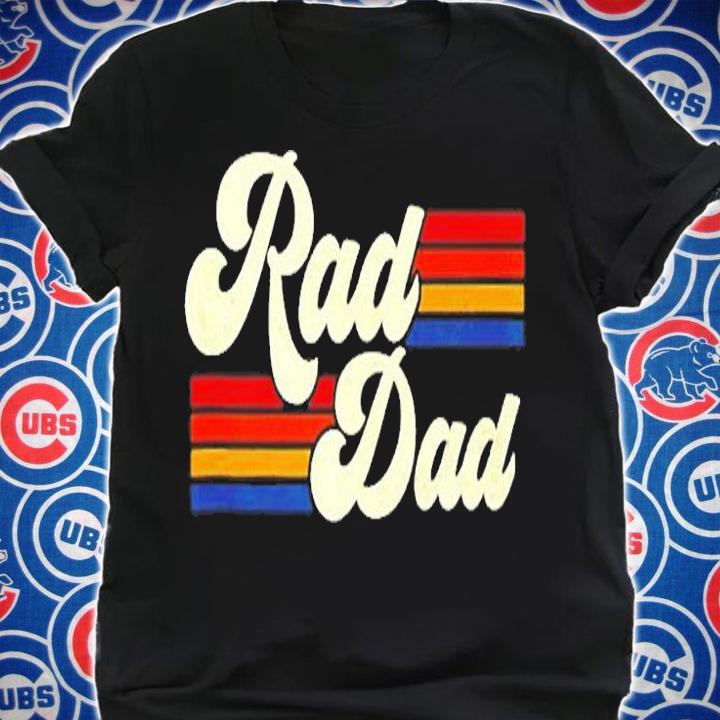 Mens Rad Dad Retro Fathers Day T-Shirt t-shirt shirt