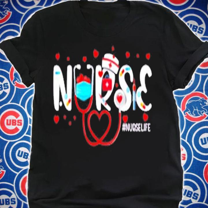 Nurse Cute Valentine's Day Valentine Heart Nurse Stethoscope T-Shirt t-shirt shirt