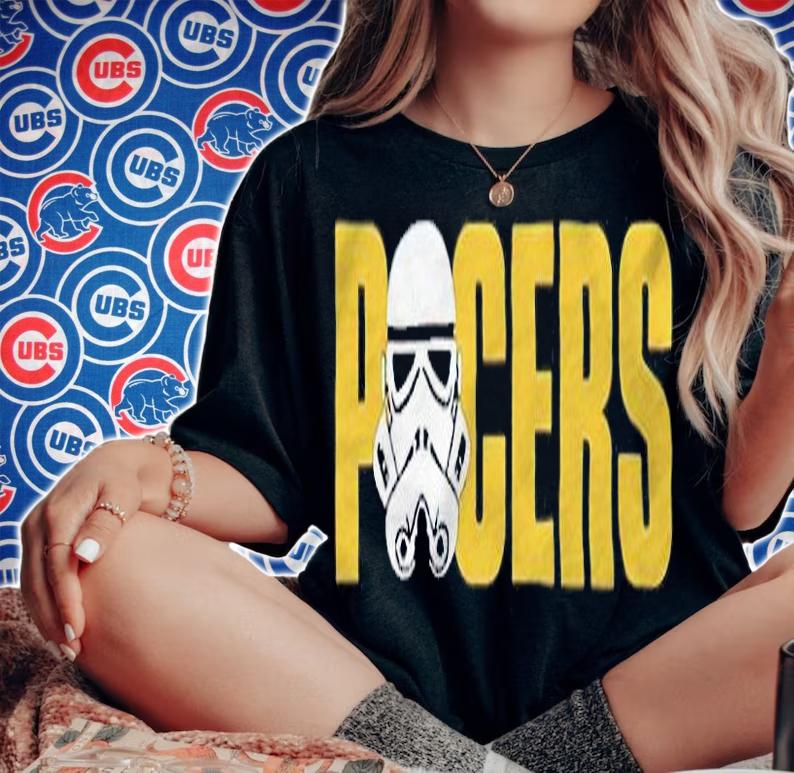 Pacers Stormtrooper logo T-shirt t-shirt woman shirt