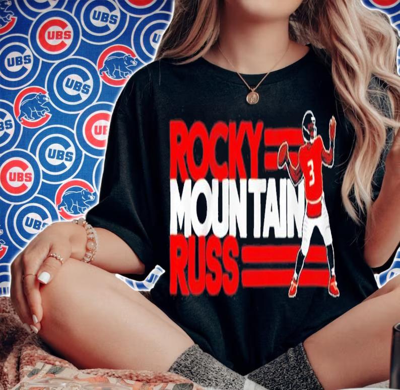 Russell Wilson Rocky Mountain Russ Shirt t-shirt woman shirt