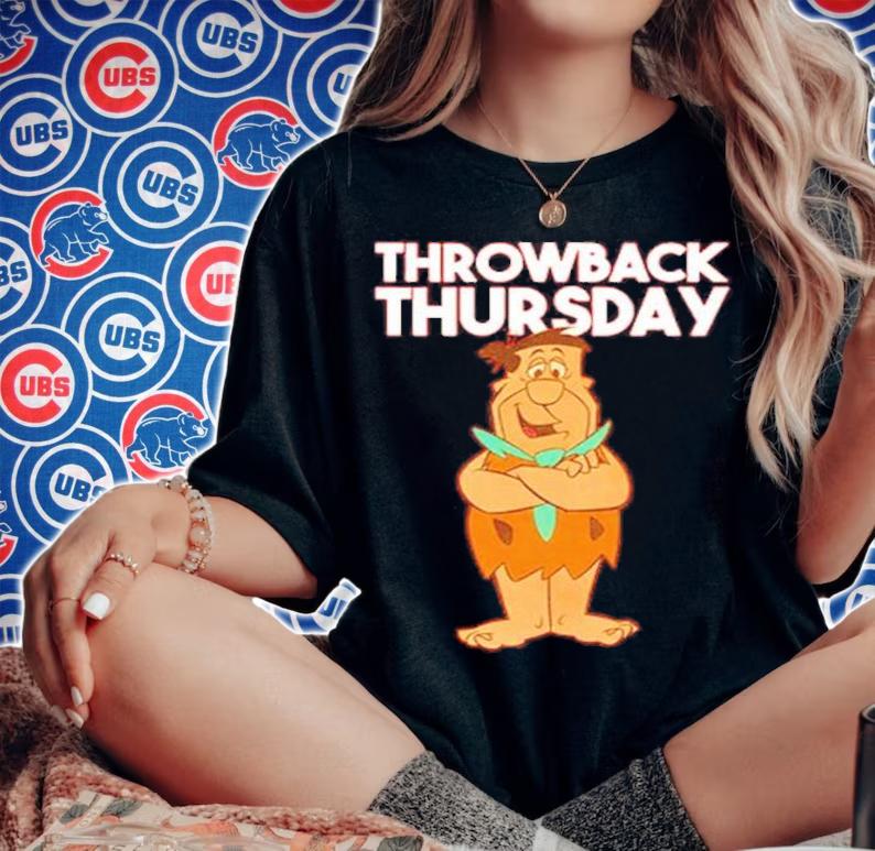 The Flintstones Throwback Thursday Shirt t-shirt woman shirt