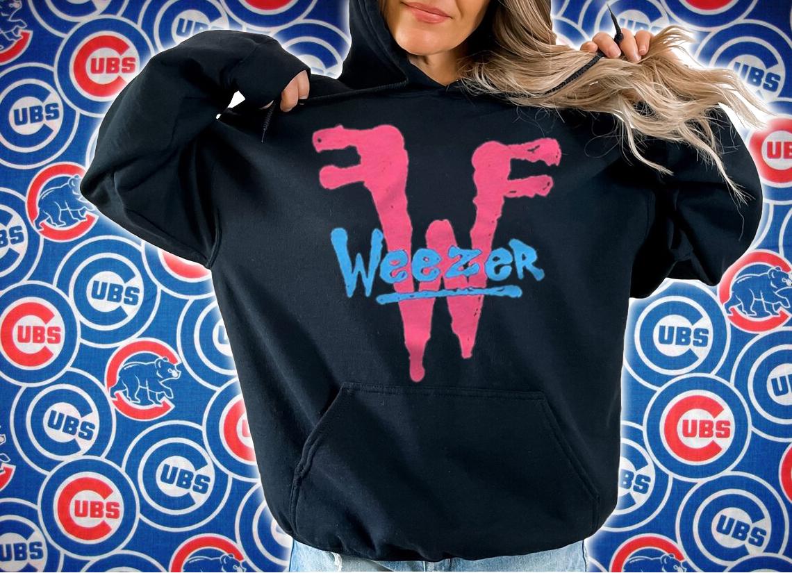 Weezer logo T-shirt t-shirt hoodie