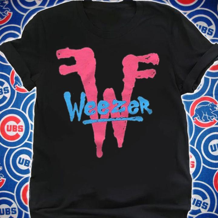Weezer logo T-shirt t-shirt shirt