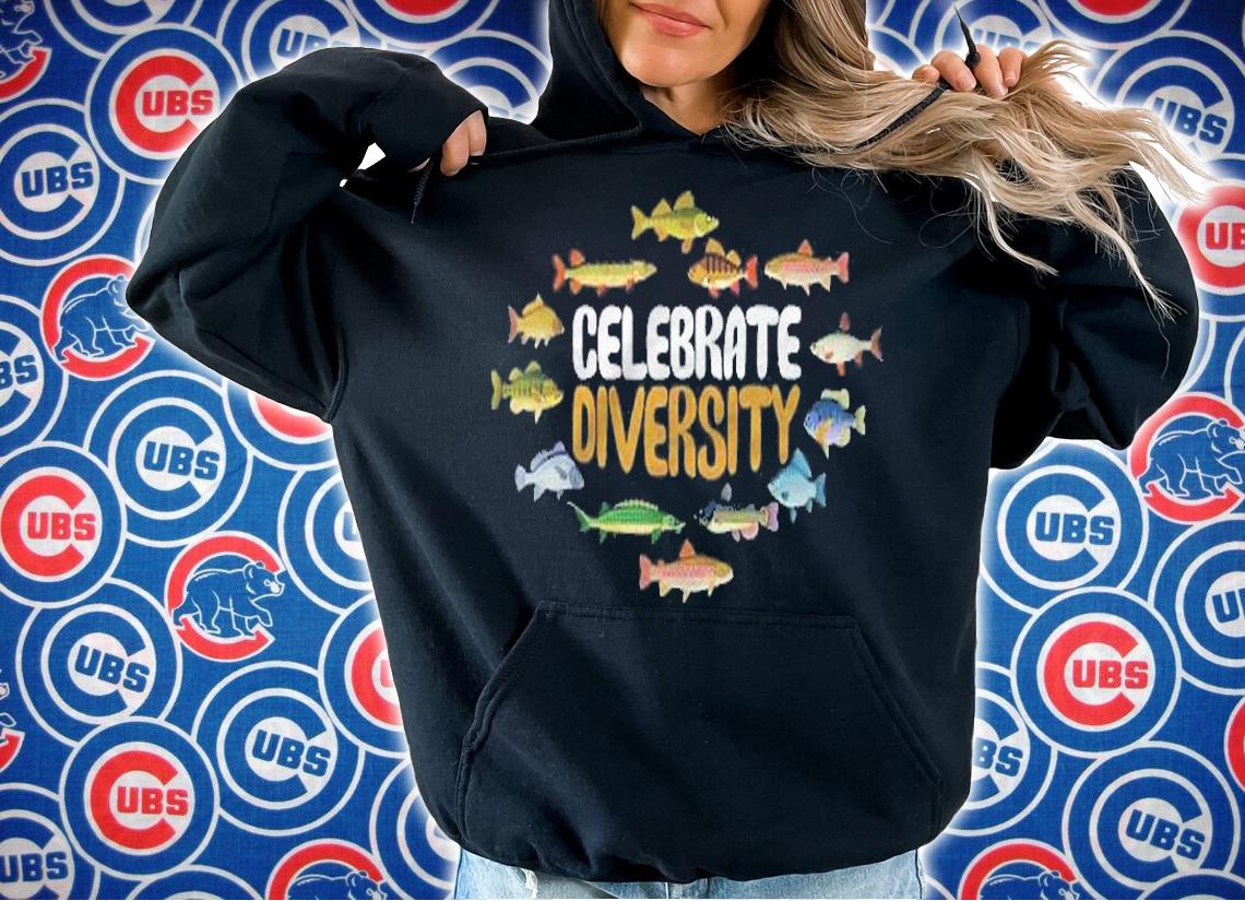 Celebrate Diversity Anglers Fishing Apparel Freshwater Fish Shirt