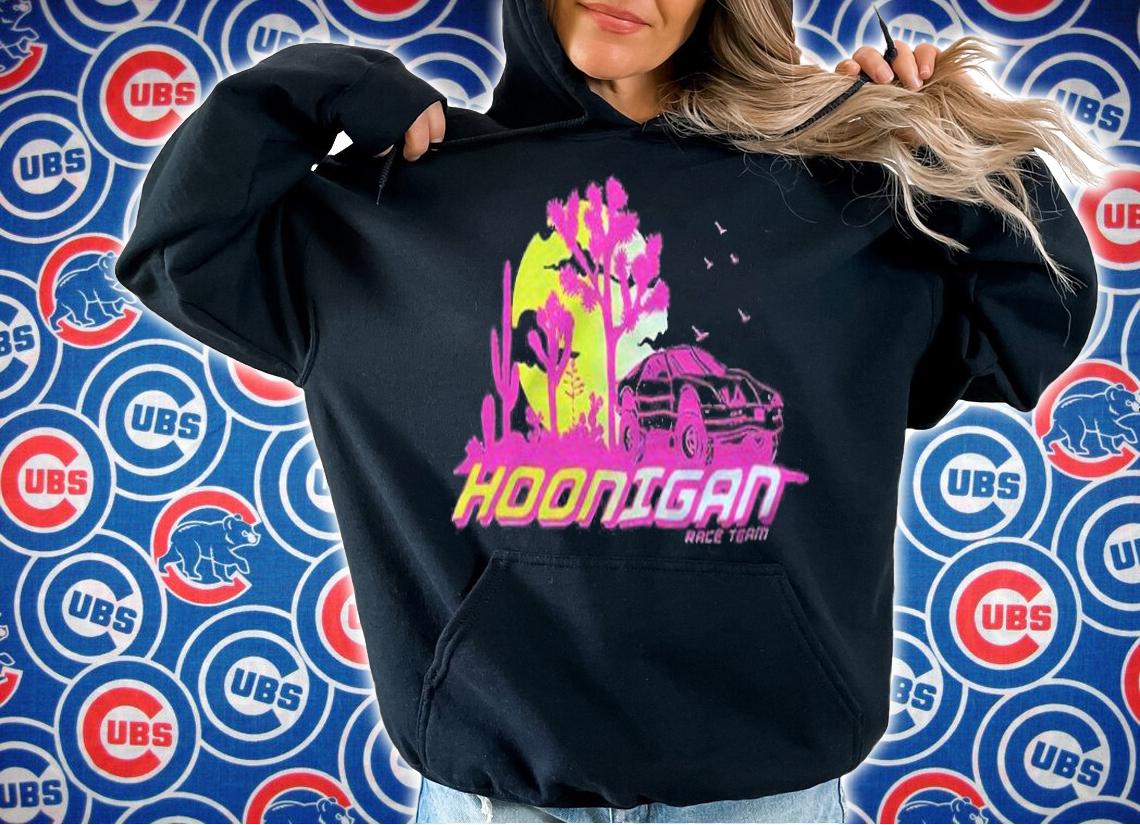 Hoonigan Gamble Canyon race team T-shirt hoodie