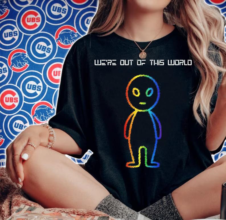 LGBT Were Out Of This World Shirt woman shirt