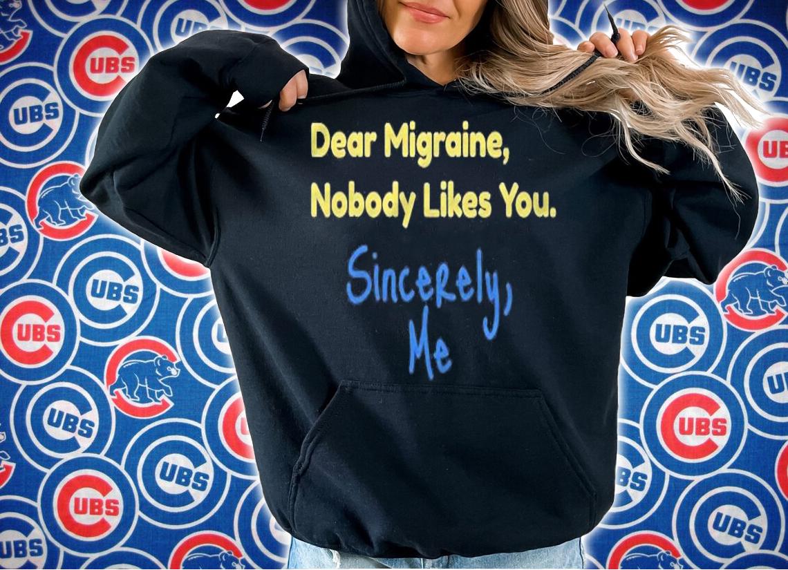 Migraine Awareness For People Suffer From Migraine T-shirt hoodie