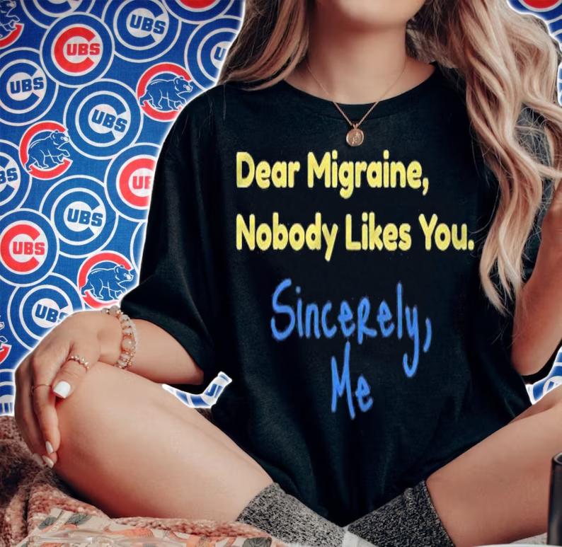 Migraine Awareness For People Suffer From Migraine T-shirt woman shirt